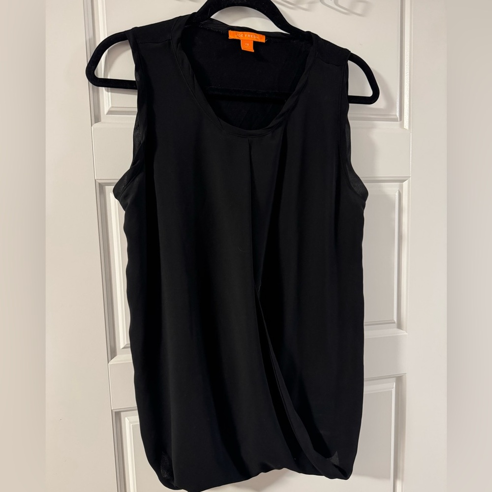 Large Joe Fresh Black Tank Top